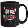 Dental Squad Dental Assistant Dentist Happy Valentine's Day Mug | teecentury