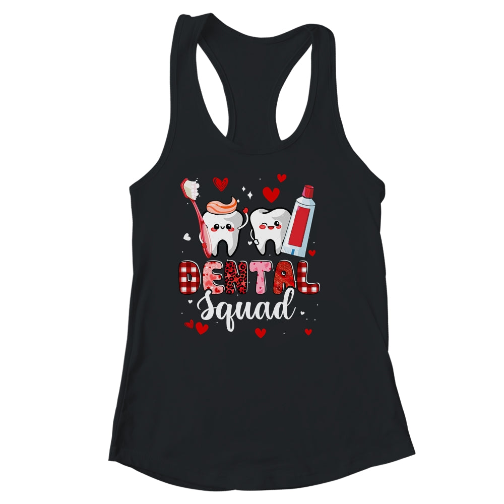 Dental Squad Dental Assistant Dentist Happy Valentine's Day Shirt & Tank Top | teecentury