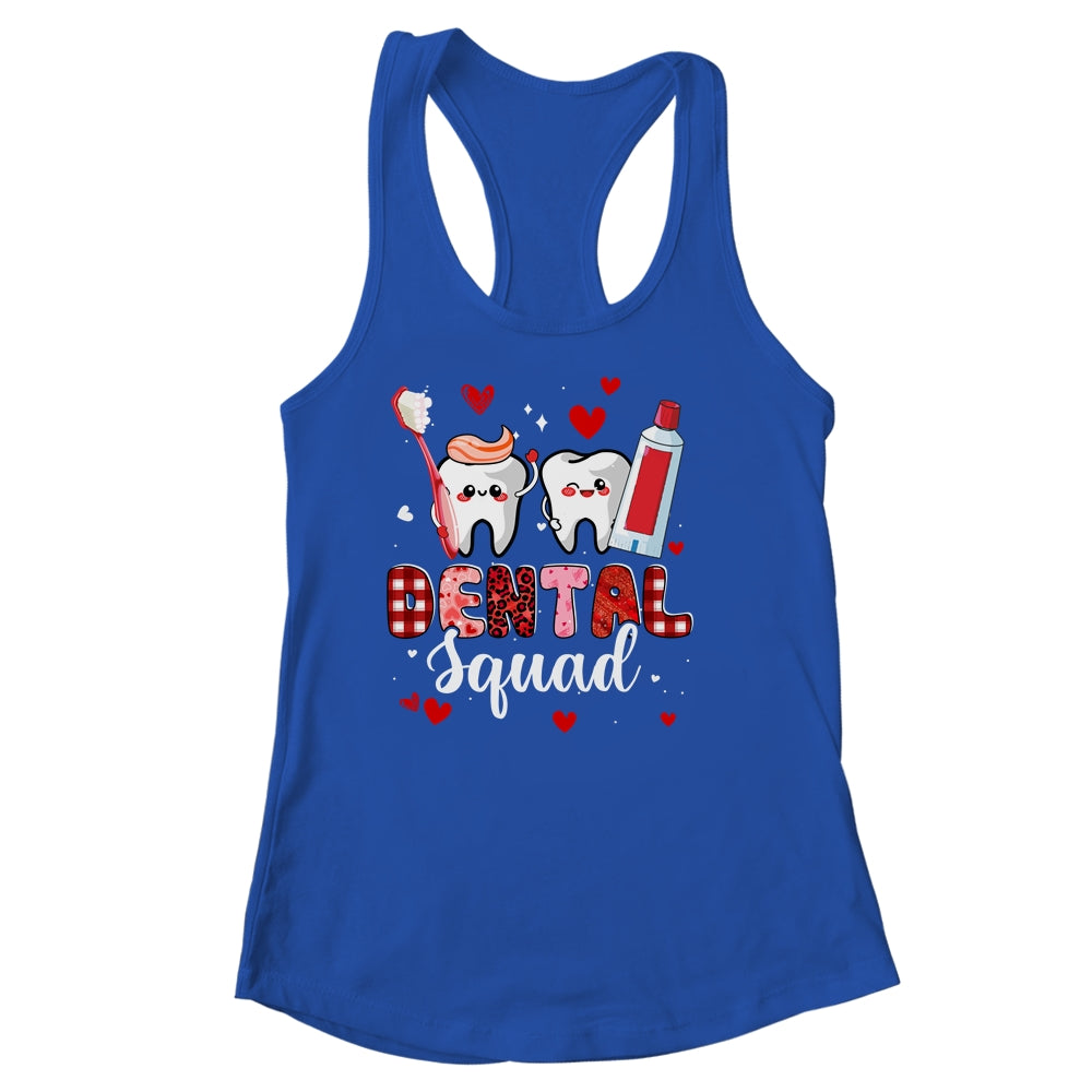 Dental Squad Dental Assistant Dentist Happy Valentine's Day Shirt & Tank Top | teecentury
