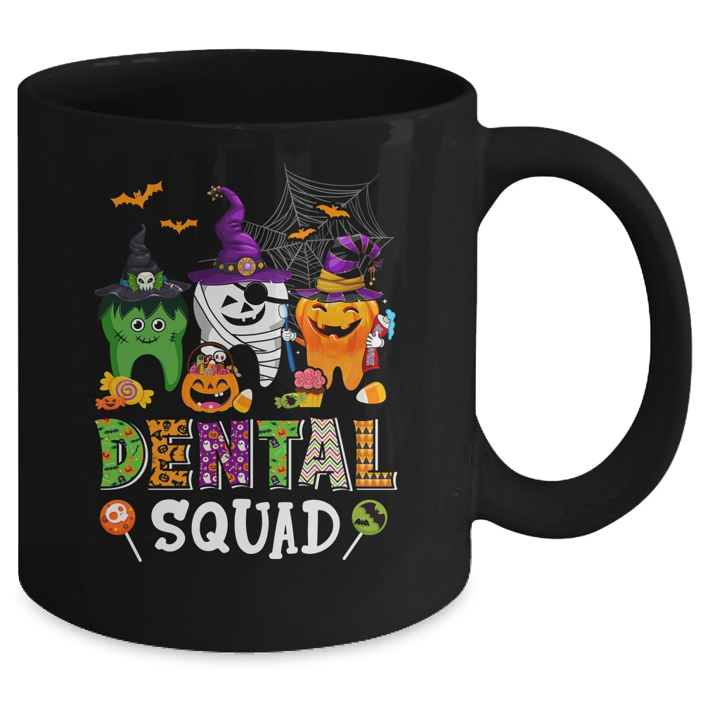 Dental Squad Halloween Costume Denstist Spooky Funny Mug | teecentury