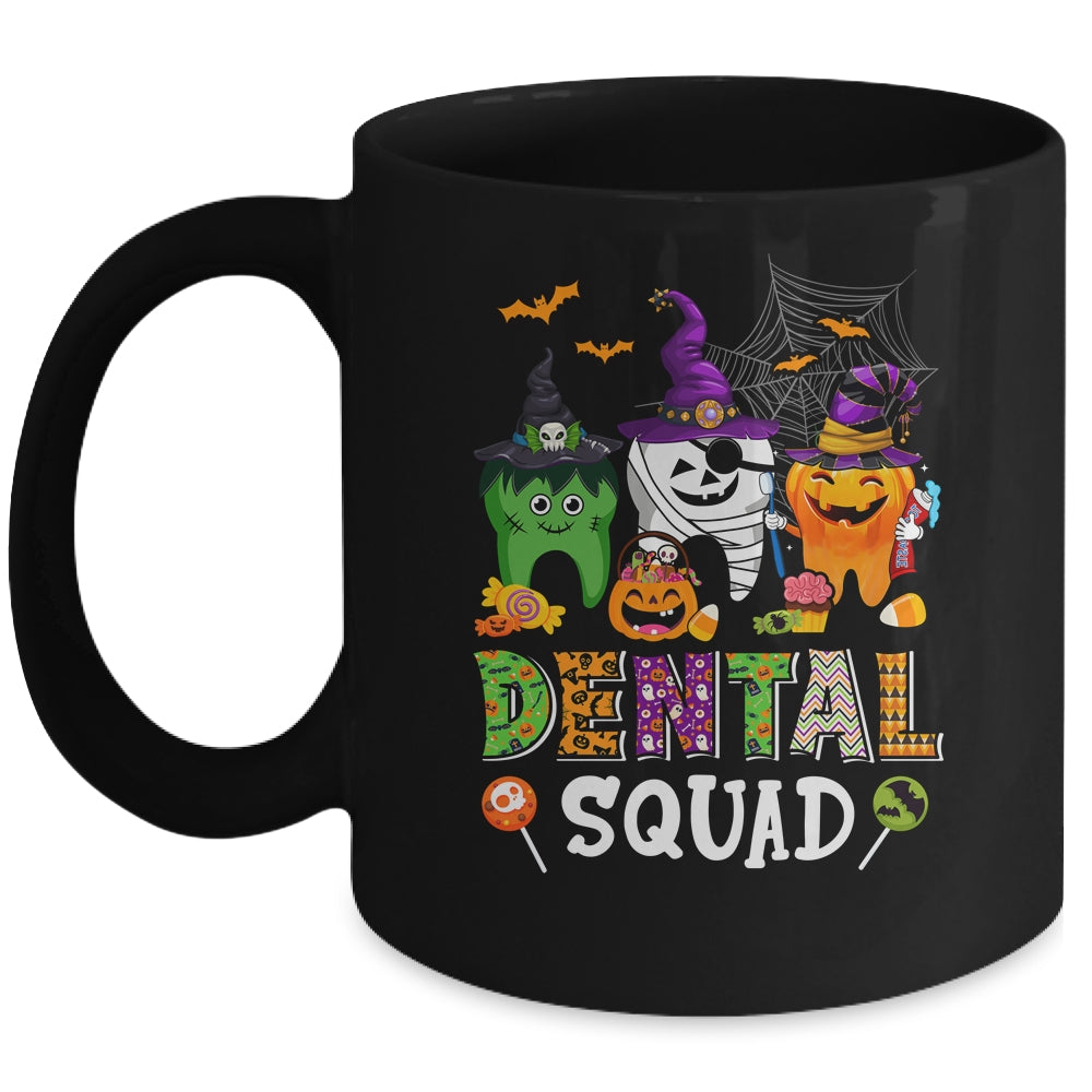 Dental Squad Halloween Costume Denstist Spooky Funny Mug | teecentury