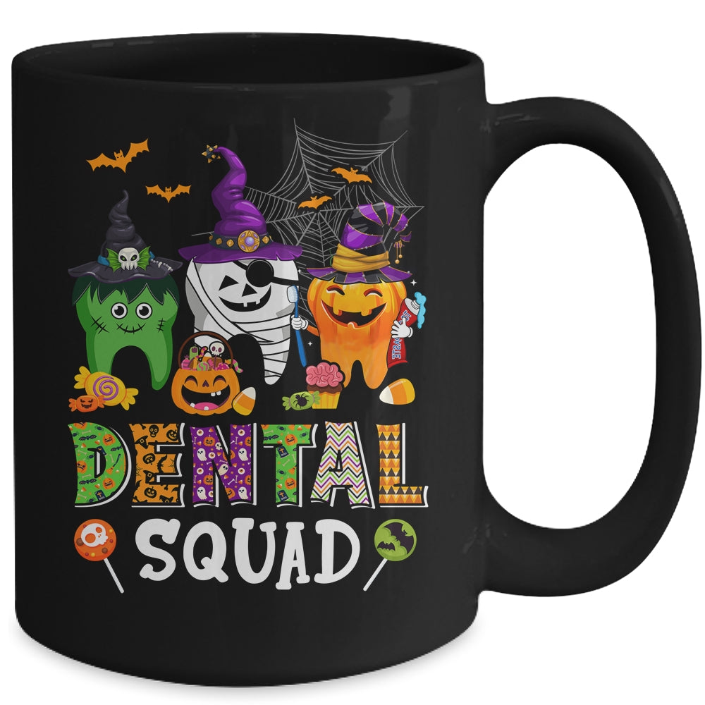 Dental Squad Halloween Costume Denstist Spooky Funny Mug | teecentury