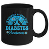Diabetes Awareness In November We Wear Blue Groovy Mug | teecentury