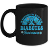 Diabetes Awareness In November We Wear Blue Groovy Mug | teecentury