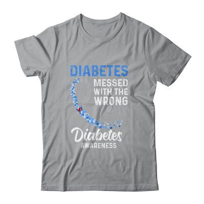 Diabetes Awareness Messed With The Wrong Family Support T-Shirt & Hoodie | Teecentury.com