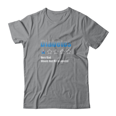 Diabetes Awareness Very Bad Would Not Recommend T-Shirt & Hoodie | Teecentury.com