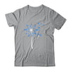 Diabetes Colon Cancer Awareness Dandelion Blue Ribbon T-Shirt & Tank Top | Teecentury.com