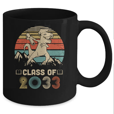 Dinosaur Class Of 2033 First Day Kindergarten Boys Kids Gift Mug Coffee Mug | Teecentury.com