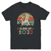 Dinosaur Class Of 2033 First Day Kindergarten Boys Kids Gift Youth Youth Shirt | Teecentury.com