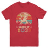 Dinosaur Class Of 2033 First Day Kindergarten Boys Kids Gift Youth Youth Shirt | Teecentury.com