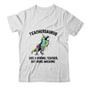 Dinosaur Teacher T-Rex TeacherSaurus Like A Normal Teacher T-Shirt & Hoodie | Teecentury.com