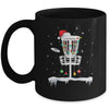 Disc Golf Funny Frisbee Sports Gift With Christmas Lights Mug Coffee Mug | Teecentury.com