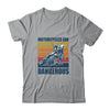 Distressed Retro Vintage Motorcycles Are Dangerous T-Shirt & Hoodie | Teecentury.com