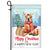 Dog Bulldog Christmas Flag Merry Christmas and Happy New Year Welcome Gift for Dog Lovers Flag | Teecentury.com