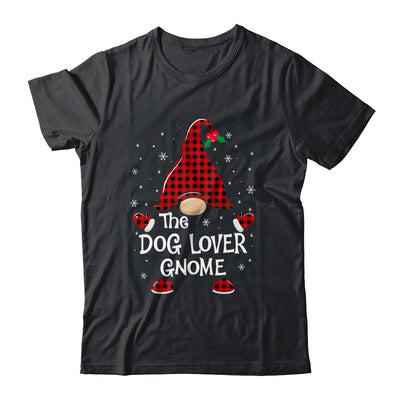 Dog Lover Gnome Buffalo Plaid Matching Christmas Pajama Gift T-Shirt & Sweatshirt | Teecentury.com