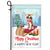Dog Saint Bernard Christmas Flag Merry Christmas and Happy New Year Welcome Gift for Dog Lovers Flag | Teecentury.com