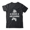 Dogs And Gaming Funny For Gamer Dog Lover Dog Mom Dad Shirt & Hoodie | teecentury
