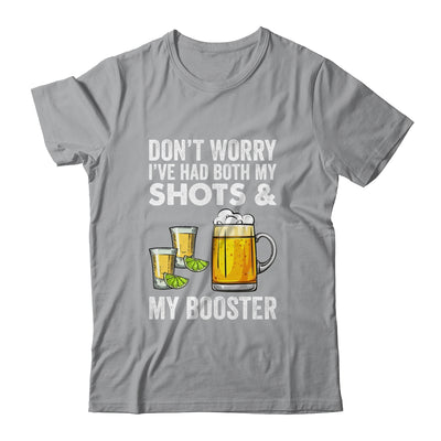 Don't Worry I've Had Both My Shots And Booster Funny Shirt & Tank Top | teecentury