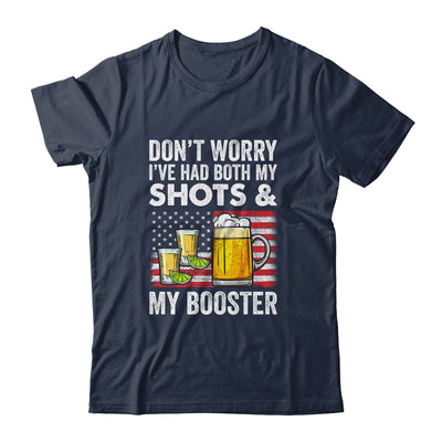 Don't Worry I've Had Both My Shots And Booster Funny Flag Shirt & Tank Top | teecentury