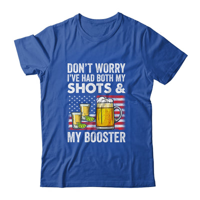 Don't Worry I've Had Both My Shots And Booster Funny Flag Shirt & Tank Top | teecentury