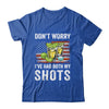 Don't Worry I've Had Both My Shots Funny Two Shots Tequila T-Shirt & Tank Top | Teecentury.com