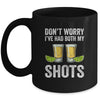Don't Worry I've Had Both My Shots Funny Vaccination Tequila Mug Coffee Mug | Teecentury.com