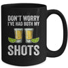 Don't Worry I've Had Both My Shots Funny Vaccination Tequila Mug Coffee Mug | Teecentury.com