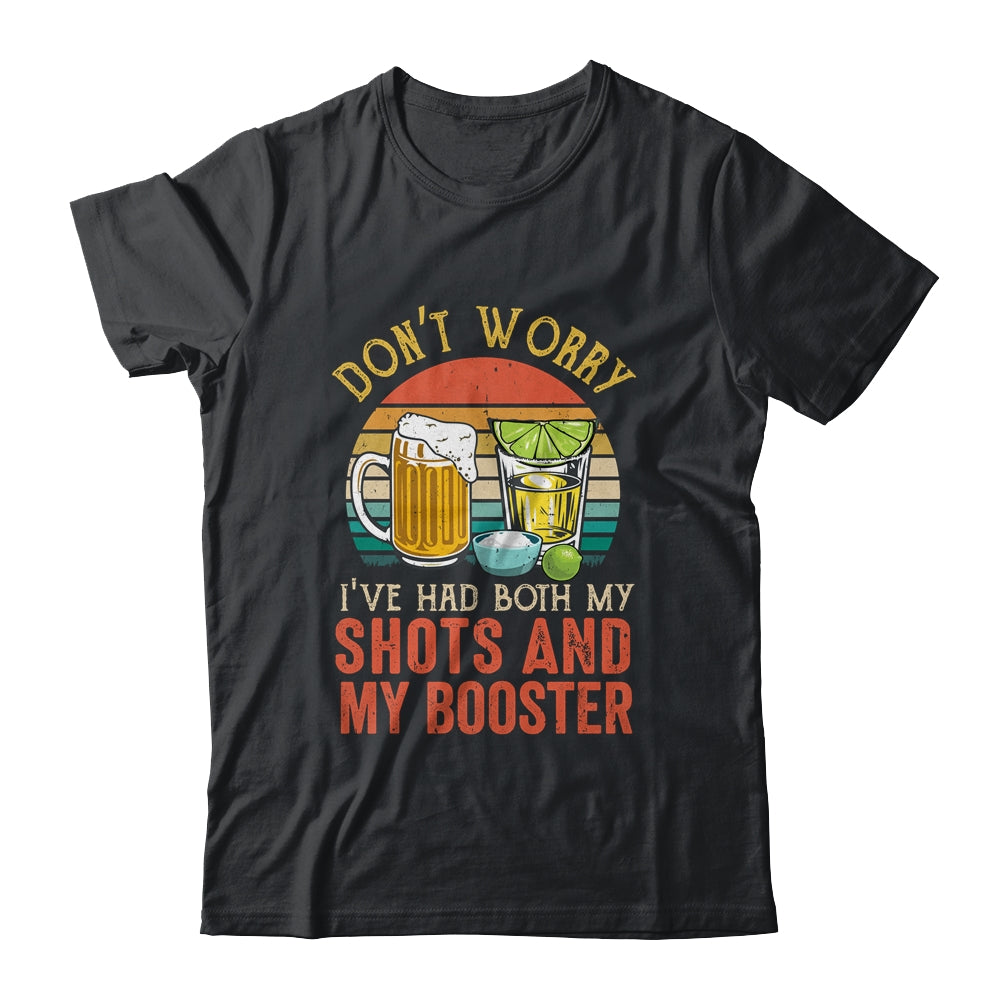 Dont Worry I've Had Both My Shots And Booster Vintage T-Shirt & Tank Top | Teecentury.com