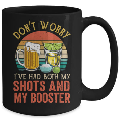 Dont Worry I've Had Both My Shots And Booster Vintage Mug Coffee Mug | Teecentury.com