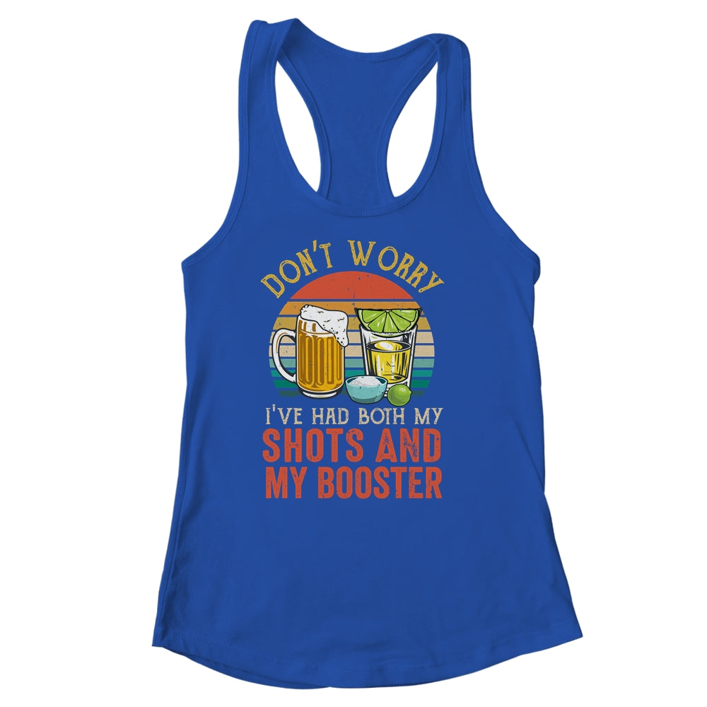 Dont Worry I've Had Both My Shots And Booster Vintage T-Shirt & Tank Top | Teecentury.com