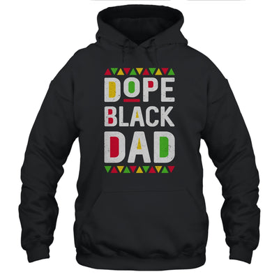 Dope Black Dad African American Pride Father's Day T-Shirt & Hoodie | Teecentury.com