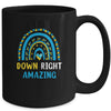 Down Right Amazing Down Syndrome Awareness Mug | teecentury