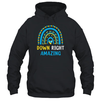 Down Right Amazing Down Syndrome Awareness Shirt & Hoodie | teecentury