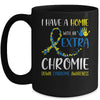 Down Syndrome I Have A Homie With An Extra Chromie Mug Coffee Mug | Teecentury.com