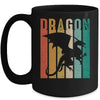 Dragon Retro Vintage Style Men Women Mug Coffee Mug | Teecentury.com