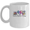 Drink Tea Reading Book Lovers Library Librarian Mug | teecentury