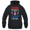 Drink the Booze and Light the Fuse 4th July Beer Fireworks T-Shirt & Tank Top | Teecentury.com