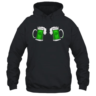 Drinking Green Beer Boobs Shamrock Irish Patricks Day Women Shirt & Tank Top | teecentury