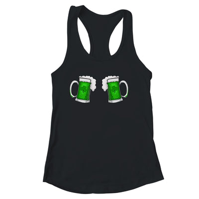 Drinking Green Beer Boobs Shamrock Irish Patricks Day Women Shirt & Tank Top | teecentury