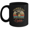 Drummer Dad Like A Regular Funny Fathers Day Vintage Mug Coffee Mug | Teecentury.com