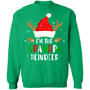 I'm The Grandpa Reindeer Matching Family Christmas T-Shirt & Sweatshirt | Teecentury.com