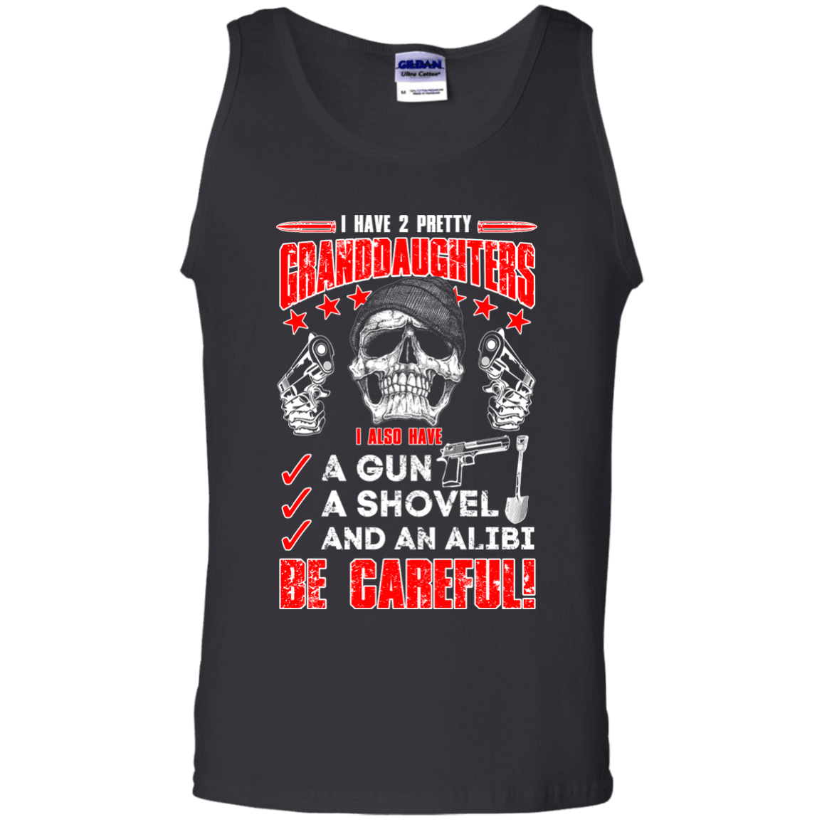 I HAVE TWO PRETTY GRANDDAUGHTERS T-Shirt & Hoodie | Teecentury.com