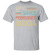 Epic Since February 2004 Vintage 18th Birthday Gifts T-Shirt & Hoodie | Teecentury.com