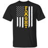 Childhood Cancer Awareness American Flag Distressed T-Shirt & Hoodie | Teecentury.com