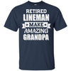 Funny Retired Lineman Make Amazing Grandpa Gifts T-Shirt & Hoodie | Teecentury.com