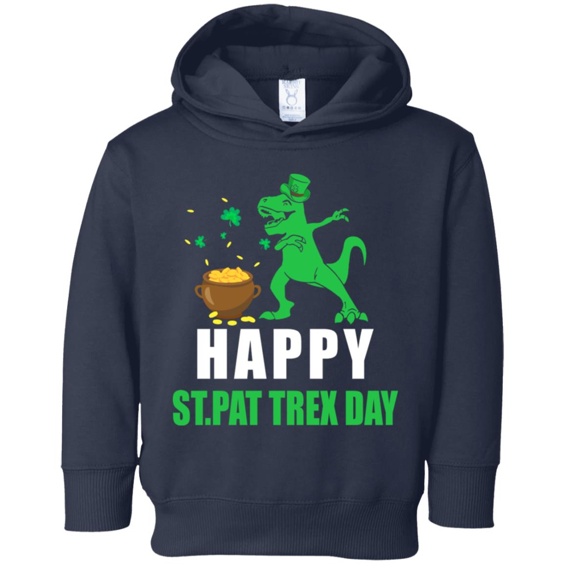 Happy St Pat T-Rex Day Dinosaur St Patrick's Day Youth Youth Shirt | Teecentury.com