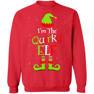 I'm The Quirky Elf Family Matching Funny Christmas Group Gift T-Shirt & Sweatshirt | Teecentury.com