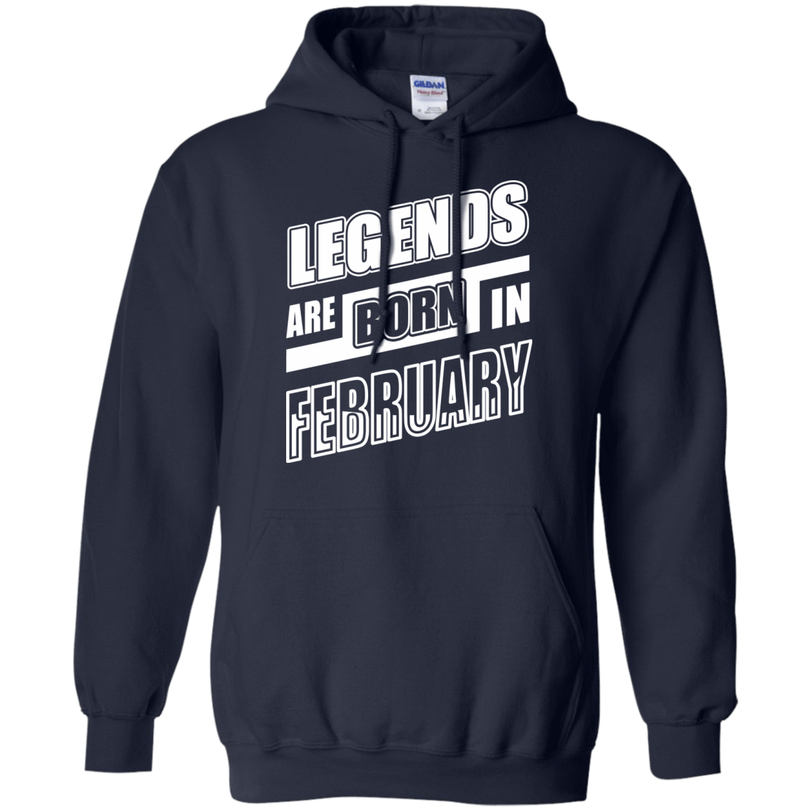 Legends are born in FEBRUARY T-Shirt & Hoodie | Teecentury.com