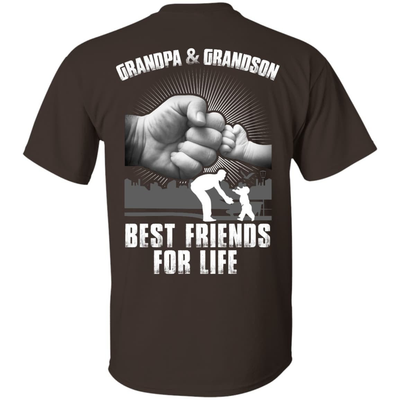 Grandpa And Grandson Best Friends For Life T-Shirt & Hoodie | Teecentury.com