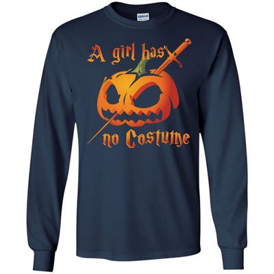 A Girl Has No Costume Halloween T-Shirt & Hoodie | Teecentury.com